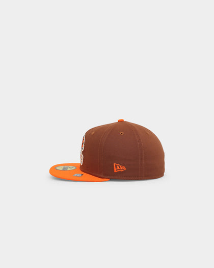 New Era Cincinnati Bengals 'Harvest' 59FIFTY Fitted Dark Brown