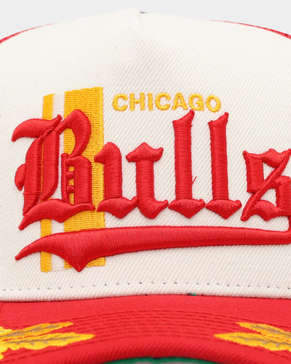 Pro Standard Chicago Bulls Visor Elite Trucker Eggshell/Red