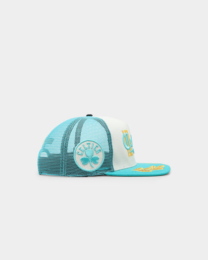 Pro Standard Boston Celtics Visor Elite Trucker Eggshell/Teal