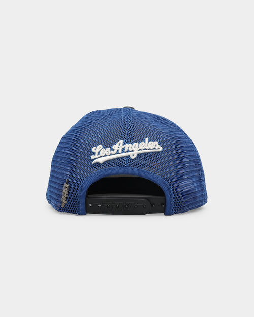 Pro Standard Los Angeles Dodgers Visor Elite Trucker Snapback Eggshell/Dodger Blue
