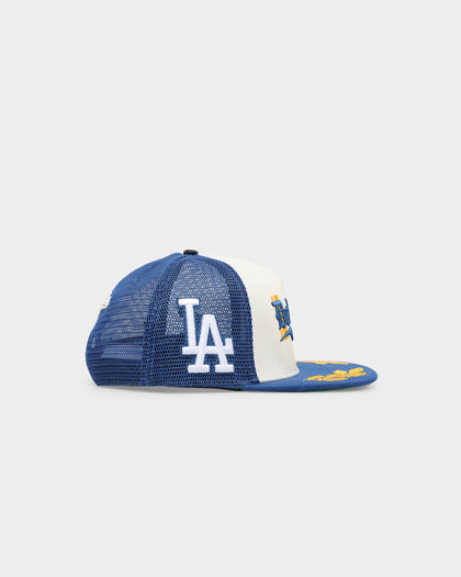 Pro Standard Los Angeles Dodgers Visor Elite Trucker Snapback Eggshell/Dodger Blue
