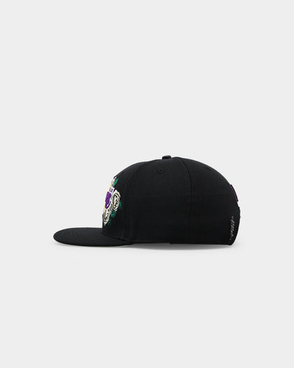 Pro Standard Los Angeles Lakers Roses Snapback Black