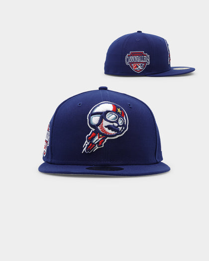 New Era Kannapolis Cannon Ballers 59FIFTY Patch E1 Fitted Dark Blue
