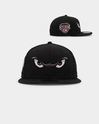 New Era Lake Elsinore Storm 59FIFTY Patch E1 Fitted Black