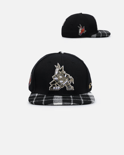 Pro Standard Arizona Coyotes Pro Prep Plaid Snapback Black