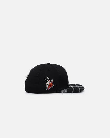 Pro Standard Arizona Coyotes Pro Prep Plaid Snapback Black