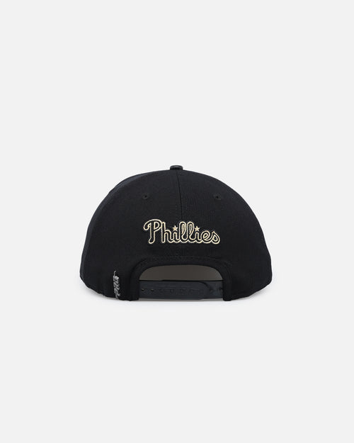 Pro Standard Philadelphia Phillies 'Black & Gold' Snapback Black/Gold