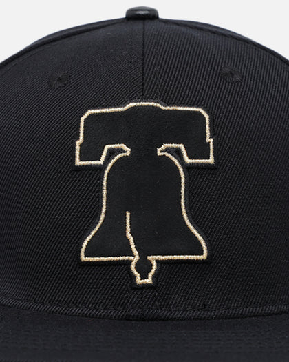Pro Standard Philadelphia Phillies 'Black & Gold' Snapback Black/Gold