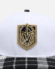 Pro Standard Vegas Golden Knights Pro Prep Plaid Snapback Black