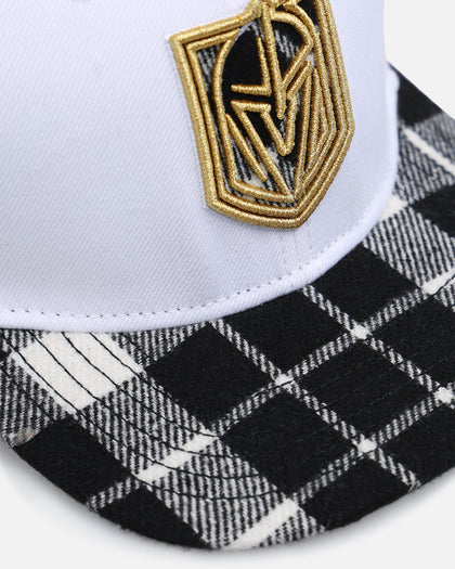 Pro Standard Vegas Golden Knights Pro Prep Plaid Snapback Black