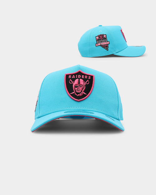 New Era Las Vegas Raiders 'Neon Vice' 9FORTY A-Frame Snapback Neon Blue