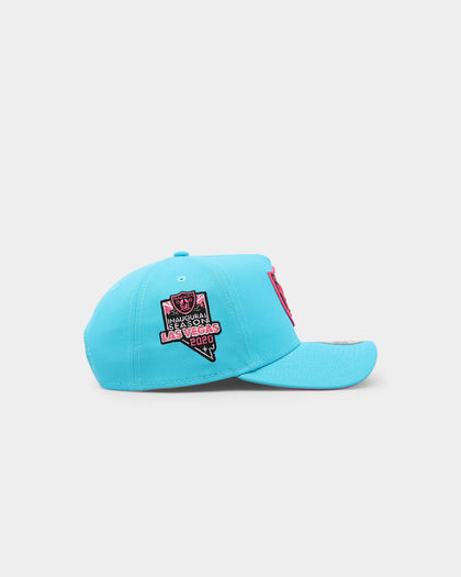 New Era Las Vegas Raiders 'Neon Vice' 9FORTY A-Frame Snapback Neon Blue