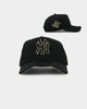 New Era New York Yankees 'Gold Links' 9FORTY A-Frame Snapback Black