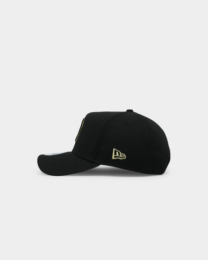 New Era New York Yankees 'Gold Links' 9FORTY A-Frame Snapback Black