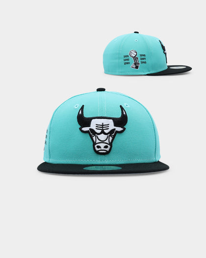 New Era Chicago Bulls 'Cool Mint' 2-Tone 59FIFTY Fitted Mint/Black