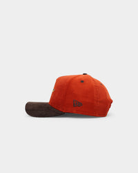 New Era Baltimore Orioles 'Pumpkin Spice Corduroy' 9FORTY A-Frame Snapback Copper/Brown