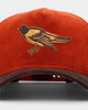 New Era Baltimore Orioles 'Pumpkin Spice Corduroy' 9FORTY A-Frame Snapback Copper/Brown