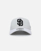 New Era San Diego Padres 'UV Activated' 9FORTY A-Frame Snapback UV Active White