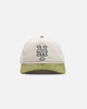 New Era New York Mets 'Dusty Olive Corduroy' Golfer Pre-Curved Snapback Green Med