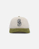 New Era Seattle Mariners 'Dusty Olive Corduroy' Golfer Pre-Curved Snapback Green Med