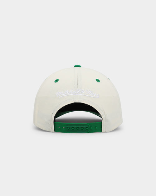 Mitchell & Ness Boston Celtics Go Team Go OG Snapback Vintage Cream