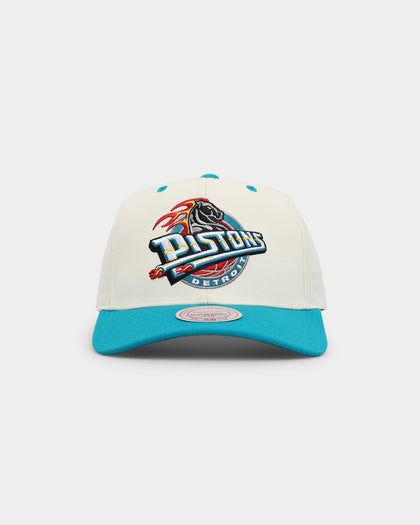 Mitchell & Ness Detroit Pistons Go Team Go OG Snapback Vintage Cream