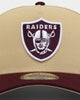 New Era Las Vegas Raiders 'Gold 2 Tone' 9FORTY A-Frame Snapback Gold