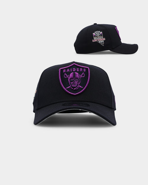 New Era Las Vegas Raiders 'Acai' 9FORTY A-Frame Snapback Navy/Magenta