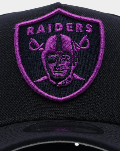 New Era Las Vegas Raiders 'Acai' 9FORTY A-Frame Snapback Navy/Magenta