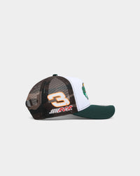 New Era X Nascar 9FORTY A-Frame Trucker Snapback Dark Green/Camo