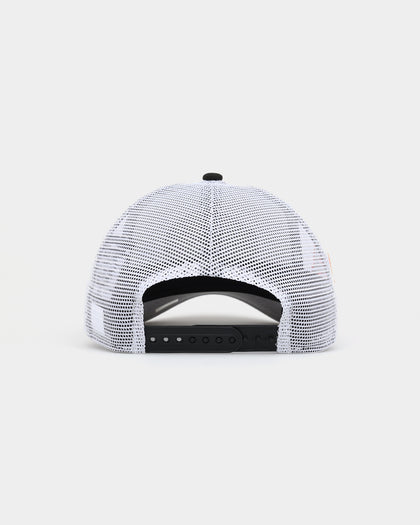 New Era X Nascar 9FORTY A-Frame Trucker Snapback White/Black