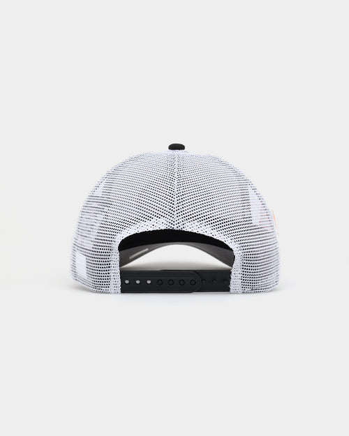 New Era X Nascar 9FORTY A-Frame Trucker Snapback White/Black