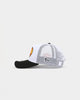 New Era X Nascar 9FORTY A-Frame Trucker Snapback White/Black