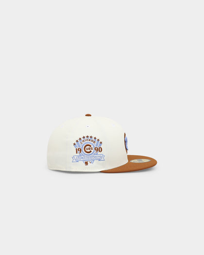New Era Chicago Cubs 'Toasted Peanut' 59FIFTY Fitted White