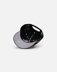 New Era Houston Astros 'Burgundy Bounceback' 9FORTY A-Frame Snapback Black/Maroon