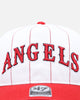 47 Brand Los Angeles Angels 'Double Header Pinstripe' '47 Hitch Snapback White