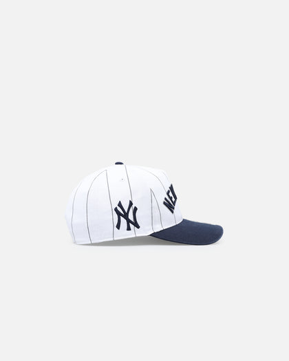 47 Brand New York Yankees 'Double Header Pinstripe' '47 Hitch Snapback White