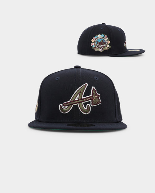 New Era Atlanta Braves Botanical 59FIFTY Fitted Black