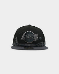 New Era Los Angeles Lakers Planetary 59FIFTY Fitted Black