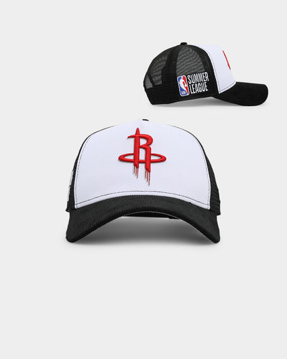 New Era Houston Rockets 'NBA Summer League' 9FORTY A-Frame Snapback Black/White