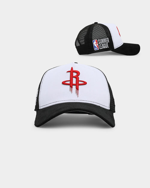 New Era Houston Rockets 'NBA Summer League' 9FORTY A-Frame Snapback Black/White