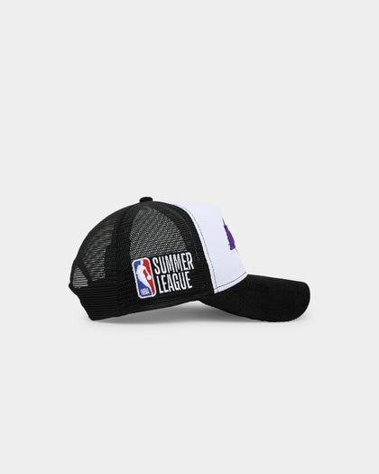 New Era Los Angeles Lakers 'NBA Summer League' 9FORTY A-Frame Snapback Black/White