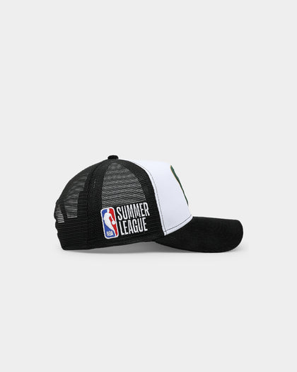 New Era Milwaukee Bucks 'NBA Summer League' 9FORTY A-Frame Snapback Black/White
