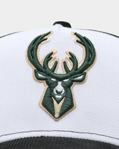 New Era Milwaukee Bucks 'NBA Summer League' 9FORTY A-Frame Snapback Black/White