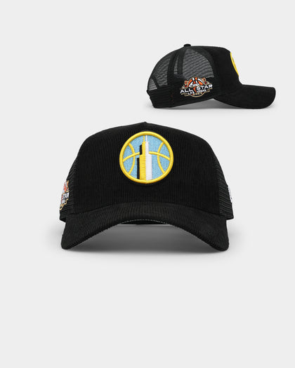 New Era Women's Chicago Sky 'WNBA All Star' 9FORTY A-Frame Trucker Snapback Black