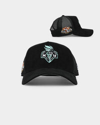 New Era Women's New York Liberty 'WNBA All Star' 9FORTY A-Frame Trucker Snapback Black