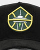 New Era Women's Seattle Storm 'WNBA All Star' 9FORTY A-Frame Trucker Snapback Black