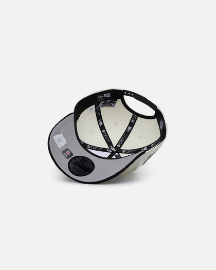 New Era Las Vegas Raiders 9FORTY A-Frame Snapback Chrome Black