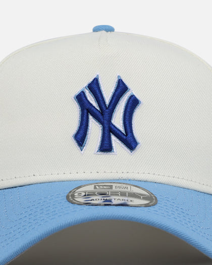 New Era New York Yankees 'Polar Breeze' 9FORTY A-Frame Snapback Chrome Sky