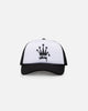 Stussy Crown Stock Trucker Cap Black